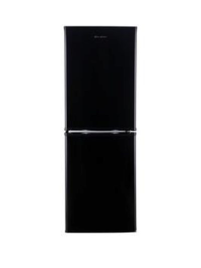 Russell Hobbs Rh50Ff144B Freestanding 50Cm Wide 144Cm High Fridge Freezer - Black Russell Hobbs Rh50Ff144B Freestanding 50Cm Wide 144Cm High Fridge Freezer - Black